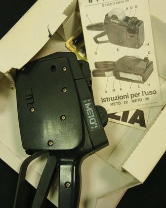 prezzatrice Meto e Printex mod V6