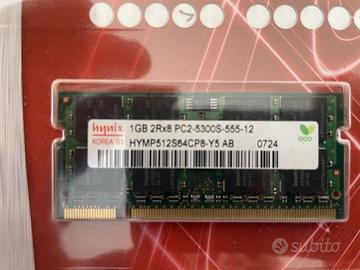 RAM MacBook Originale 2×1GB (2GB tot.)