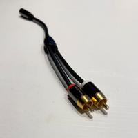 Cavo adattatore fa jack 3,5 mm a rca