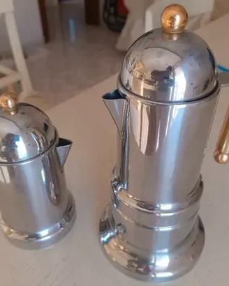 Set caffettiera Kontessa Oro Vev vintage