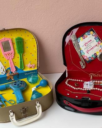 Valigette Giocattolo Bambole, Victor, Anni '70