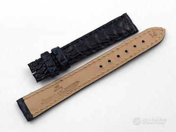 Jaeger Le-Coultre Cinturino Coccodrillo Blu 14mm