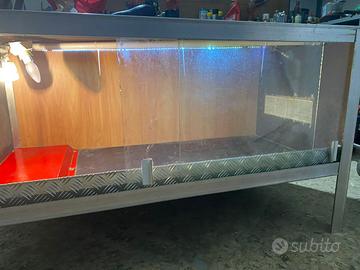 Teca per serpenti e altri animali