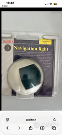 Coppia di luci di navigazione per diporto e porta