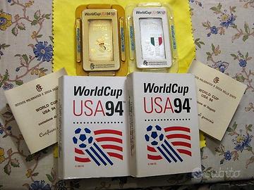 Lingotti Argento-Mascotte Striker-World Cup USA'94