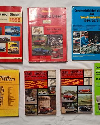 libri e manuali tecnici per officina 