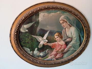 Quadro Madonna con Gesù bambino