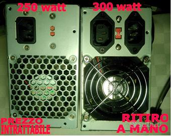 Alimentatori pc 250 watt o 300 watt