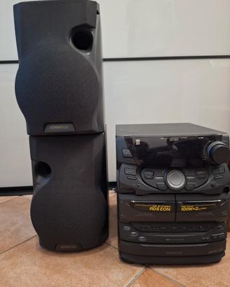 Stereo kenwood compreso di casse