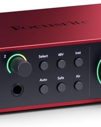 Focusrite Scarlett 2i2 (4° gen.), come NUOVA