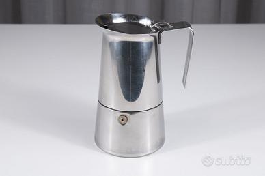 Caffettiera GB Guido Bergna 6-8 tazze Inox Italia