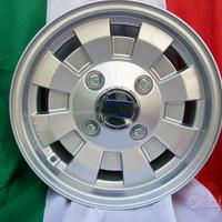 Cerchi lancia fulvia 6x14 cd28 style compresi bull