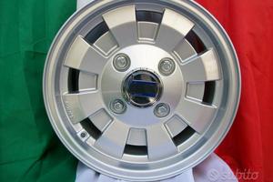 Cerchi lancia fulvia 6x14 cd28 style compresi bull
