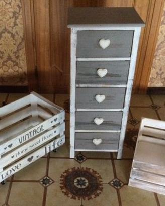 CASETTIERA SHABBY