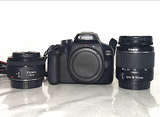 Canon eos 4000D+ obiettivi 18-55 e 50 mm 1.8