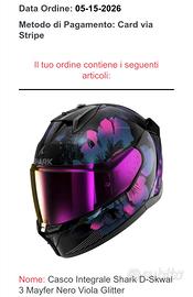 casco integrale donna Shark D-Skwal 3 tg. S