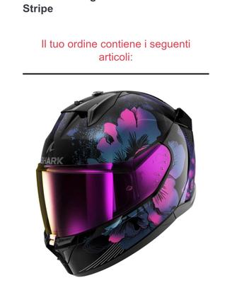 casco integrale donna Shark D-Skwal 3 tg. S