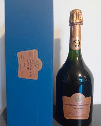 champagne Taittinger Comte de Champagne rosé 1996