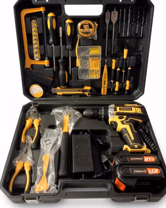 set completo di attrezzi 