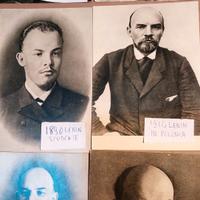 (cart40/44)LENIN FOTO DAL 1874 AL 1923, 28 CART.