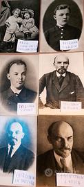 (cart40/44)LENIN FOTO DAL 1874 AL 1923, 28 CART.