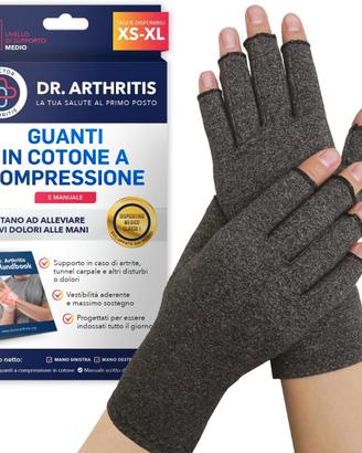 Guanti a Compressione per Artrosi alle Mani