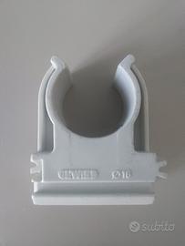 lotto clip fissatubi 16 mm Gewiss nuove