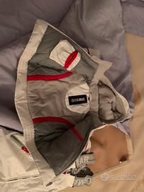 Tuta colmarino sci bianca e rossa 12m