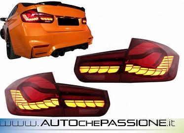 Fanali posteriori rossi M4 design per BMW 3 Series