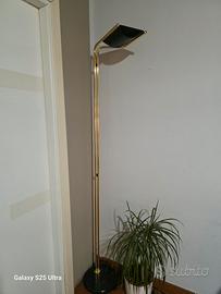 Lampada da terra Vintage anni '70 | Ottone e Marmo