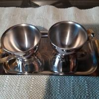 Duetto caffè in acciaio