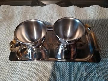 Duetto caffè in acciaio