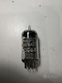 Coppia di valvole ECC83 Philips