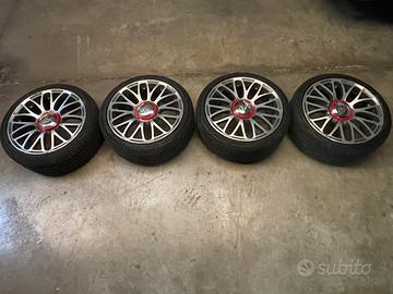 Cerchi abarth 500 595 695 turismo 17”