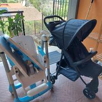 Passeggino e seggiolone