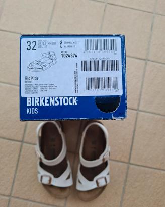 Birkenstock Rio Kids 32 bianco