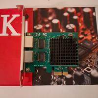 scheda di rete 2.5 x 2 