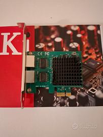 scheda di rete 2.5 x 2 