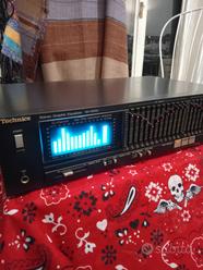 Equalizzatore technics sh 8055 funzionante  			