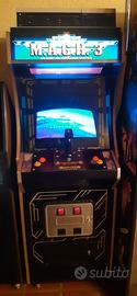 Cabinato laser games M.A.C.H. 3 + Cobra Command