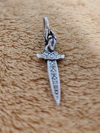 Ciondolo pugnale erotico Argento 925