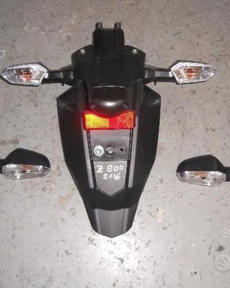 Porta targa originale e frecce kawasaki z 800