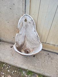 lavandino in ghisa smaltato