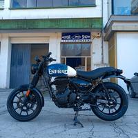ROYAL ENFIELD HNTR 350 REBEL BLUE - EURO 410 SCONT