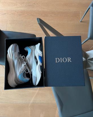 Sneakers Dior B22 grigie bianche- scarpe uomo