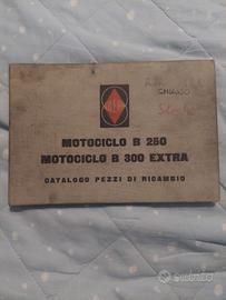 Catalogo pezzi ricambio Gilera B 250 - B 300 1957