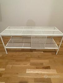 Mobile tv metallo bianco ikea