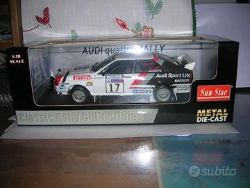Audi quattro Lombard RAC 1982 Wilson 1/18 Sunstar