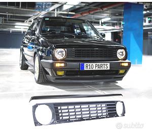 GRIGLIA PER VOLKSWAGEN VW GOLF 2 83-91 NERA MOLDUR