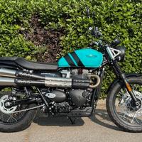 SCRAMBLER 900 - SOLO 10 KM - COLORE KINGFISHER BLU